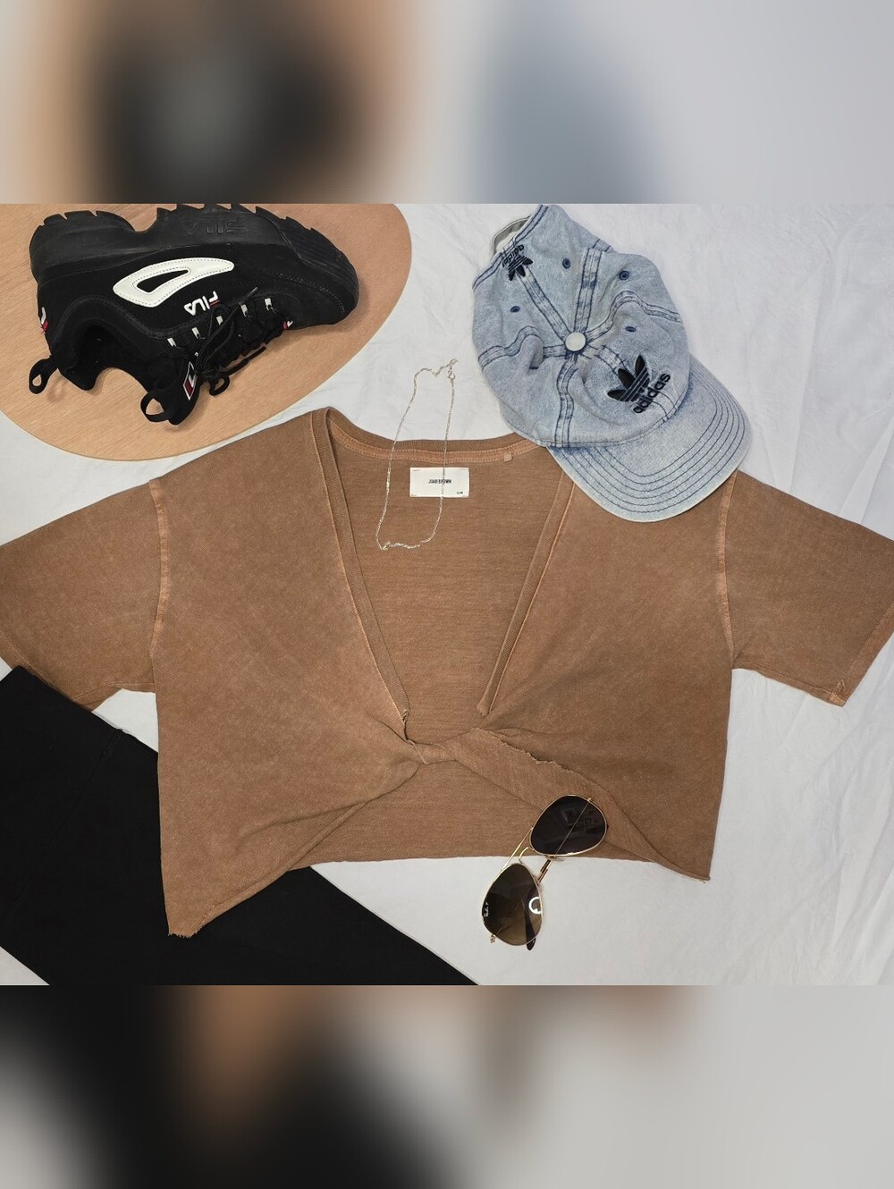Joah Brown Twist Tee
